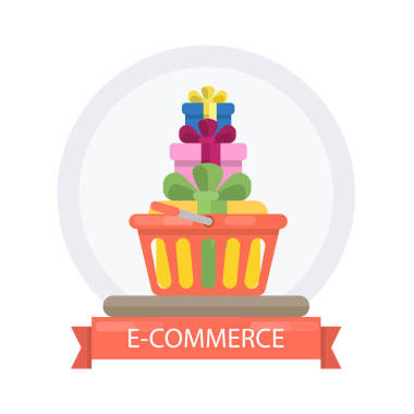 電子商務(wù)的概念圖.圖片