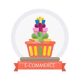 电子商务的概念图.图片