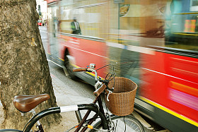 在伦敦的街道上