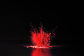 红节粉爆炸黑色, 传统的印度节日的颜色