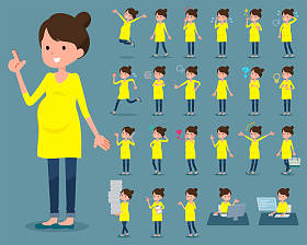 平坦妊娠WOMEN_1图像