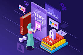 外国概念例证载体