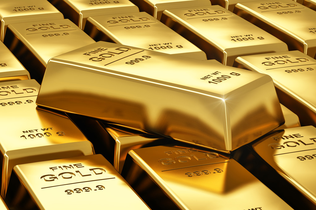 成堆的金条 成堆的金条