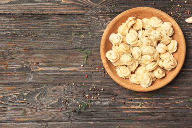 木質(zhì)肉餃子盤