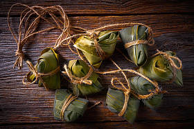 粽子糯米水饺食谱照片