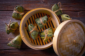 粽子糯米水饺食谱图片