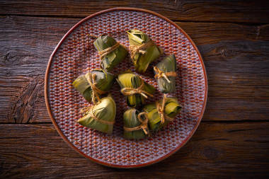 粽子糯米水餃?zhǔn)匙V圖片