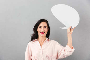 幸福的女人的肖像