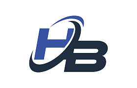 蓝旋风全球数字商务信函徽标