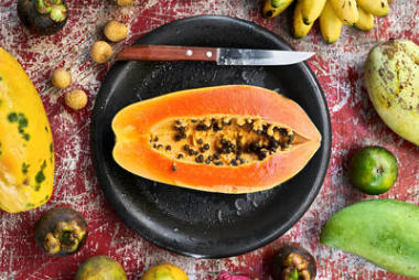 五颜六色的异国水果图片