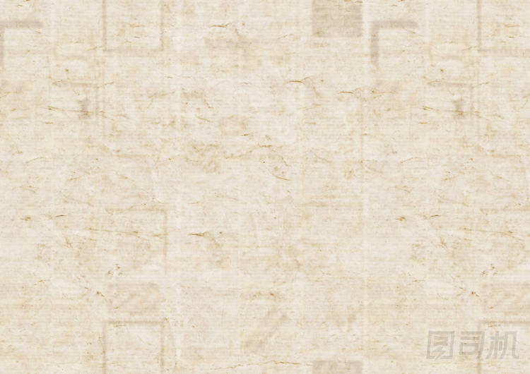 老式垃圾報(bào)紙紋理背景圖片