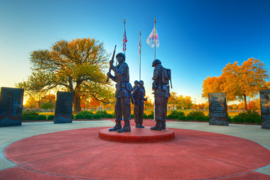 朝鮮戰(zhàn)爭紀念碑照片