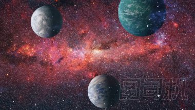 高質(zhì)量的空間背景。由 Nasa 提供的這幅圖像的元素