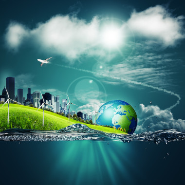 抽象的生態(tài)系統(tǒng)背景照片