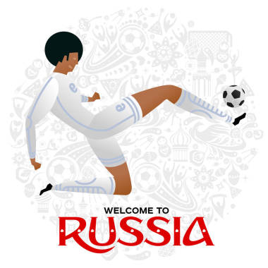 足球運(yùn)動(dòng)員彩色套圖片