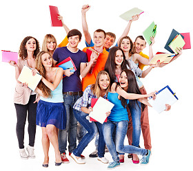 组学生用的笔记本.图片