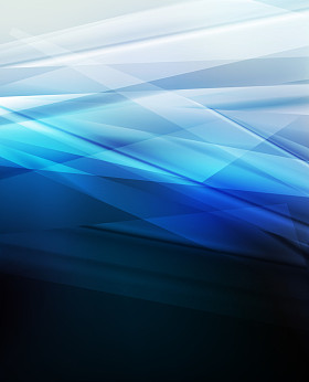蓝色抽象矢量背景与霓虹灯线图片