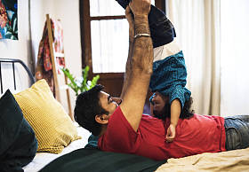 印度家庭幸福图片