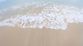 美丽的海滨风光在台湾。旅