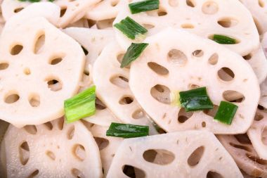 蓮藕特寫鏡頭圖片