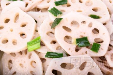 蓮藕特寫鏡頭圖片