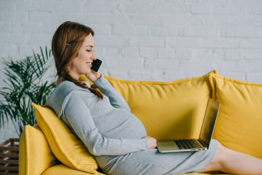 使用笔记本电脑怀孕