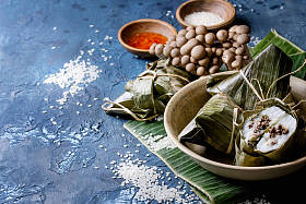 大米 piramidal 饺子