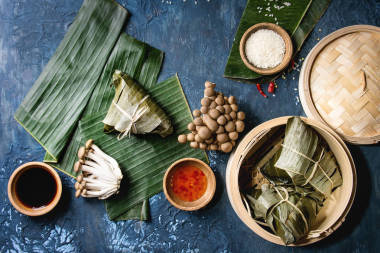 大米 piramidal 餃子