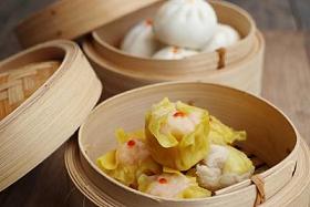 中国蒸饺子和包子图片