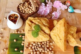 香煎豆腐, 中国菜