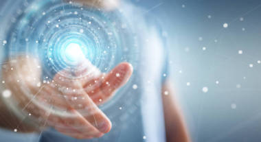 商家使用數(shù)字網(wǎng)絡(luò)連接接口3d 渲染