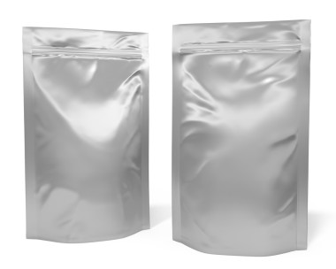 兩個鋁箔袋包