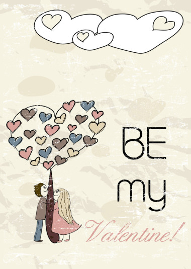 复古浪漫卡.图片