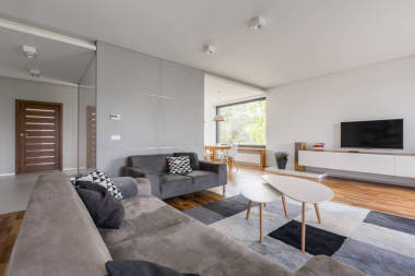 電視客廳帶沙發(fā)