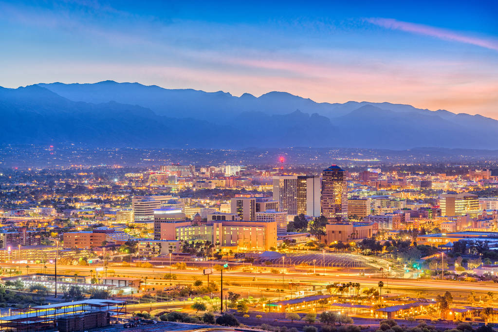 图森, 亚利桑那州, 美国天际线 图森, 亚利桑那州, 美国天际线