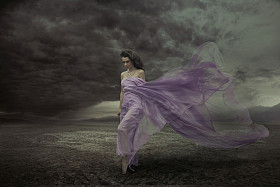 美丽性感女子肖像图片