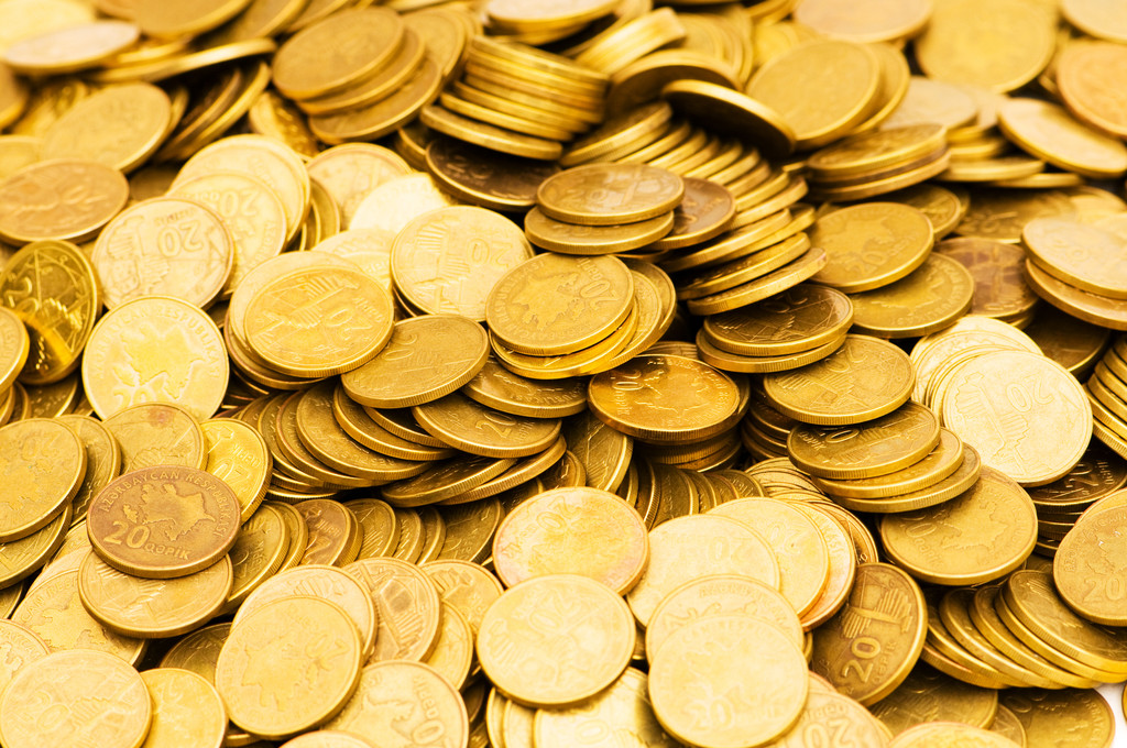 堆金硬币隔离