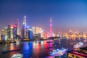 北外滩夜上海图片