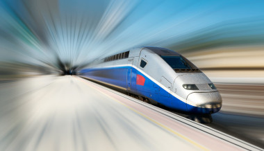 高速列車運(yùn)動模糊