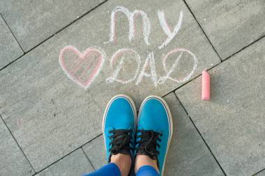 父親節(jié)問候概念