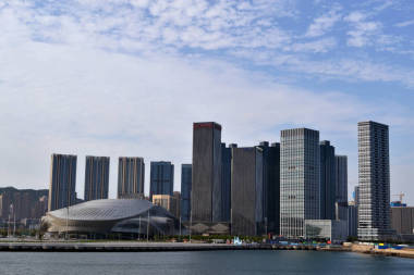 這是中國(guó)大規(guī)模發(fā)展的結(jié)果這是大連的城