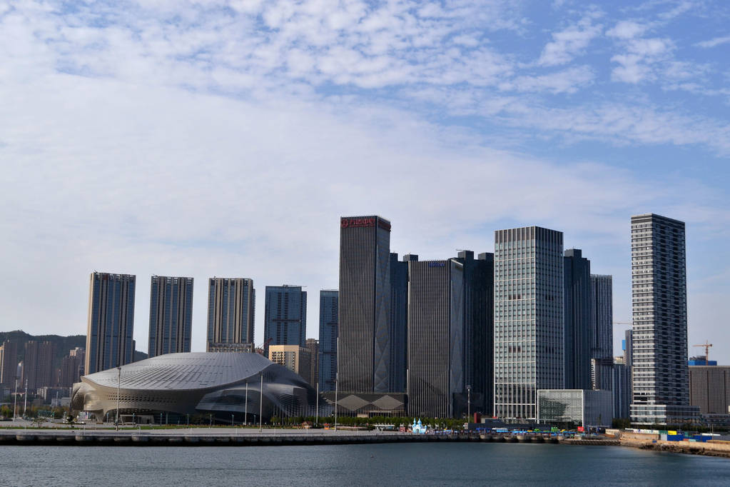 这是中国大规模发展的结果这是大连的城