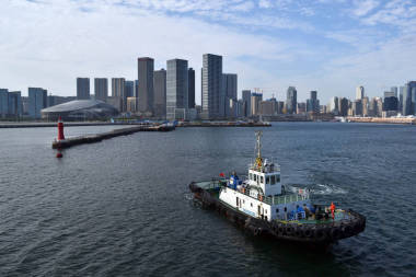 這是中國(guó)大規(guī)模發(fā)展的結(jié)果這是大連的城