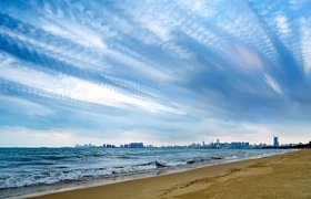 海南海口湾建筑景观图片