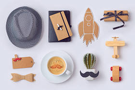 父亲每天概念 图片