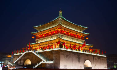 著名鐘樓在西安市, 中國(guó)