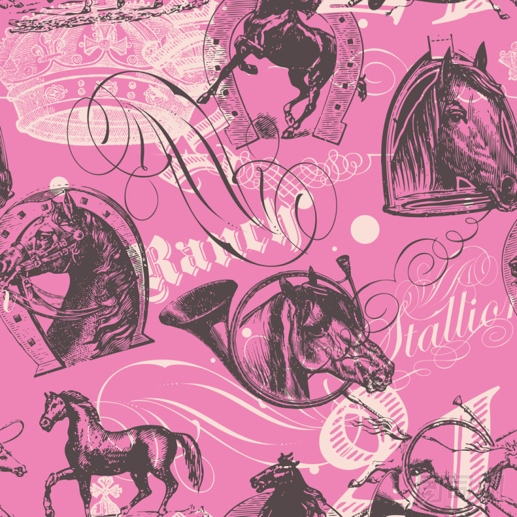 馬無(wú)縫模式圖片