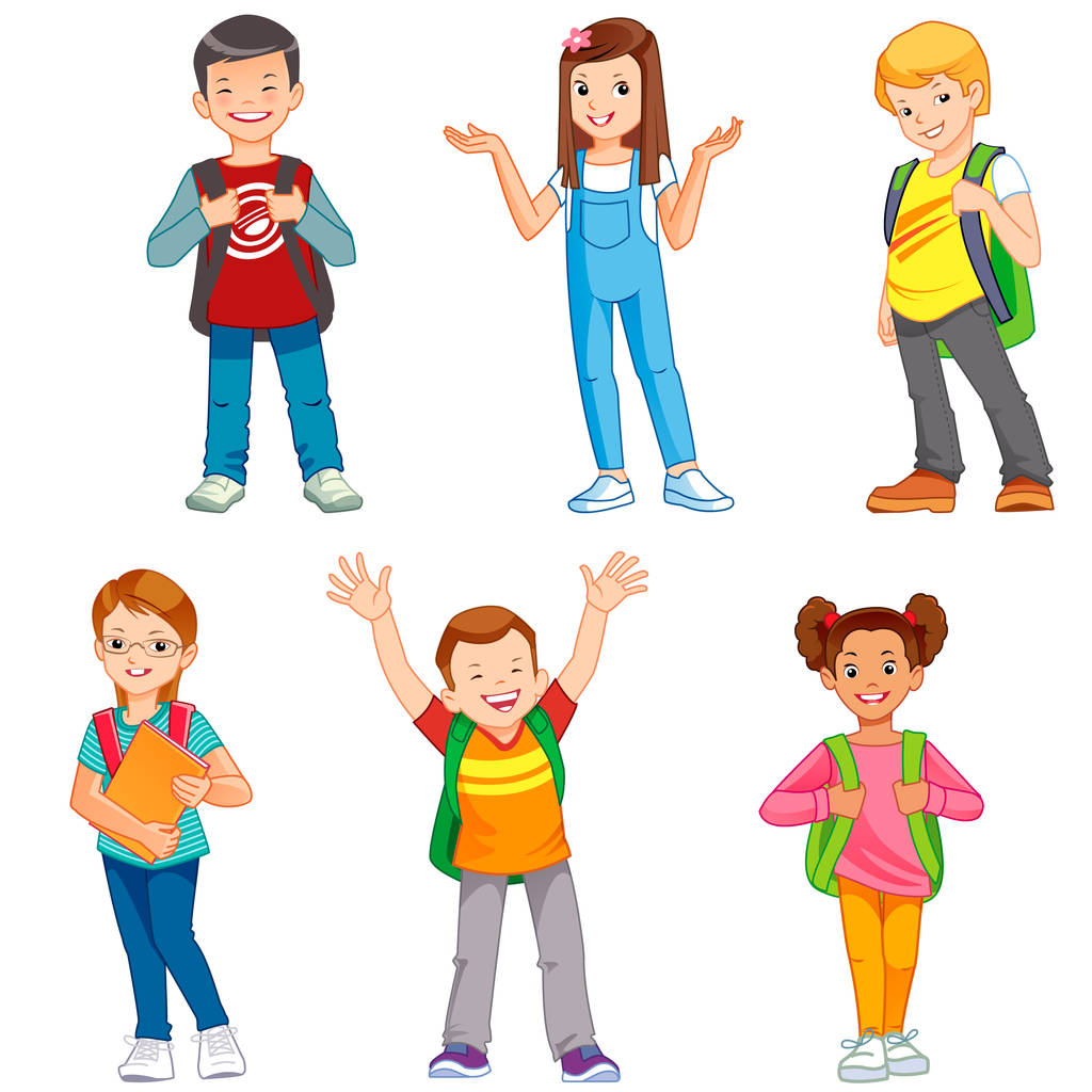 学生与学校背包 学生与学校背包