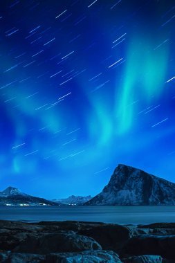 在挪威的北極光