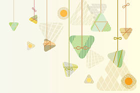 粽子背景图形设计龙舟节照片